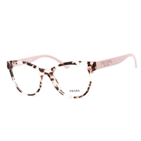 prada glasses pink havana|prada clear prescription glasses.